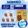 【While stocks last!】Nomieo Toilet Paper 27 Rolls 4plys Ultra Soft Toilet Tissue