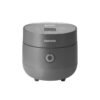 Cuckoo Rice Cooker 12 Cups Cooked Warmer with Nonstick Pot 13 Menu Options and Micom Fuzzy Logic Tech with Auto Clean Feature in Gray (CR-0675FG)