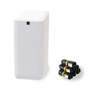 ถังขยะอัจฉริยะแบบปิดผนึกและเปลี่ยนถุงอัตโนมัติ พร้อมเซ็นเซอร์ตรวจจับความเคลื่อนไหวและฝาปิดแบบไม่ต้องสัมผัส ระบบสั่งการด้วยเสียง – เติมขยะอัตโนมัติ – ถังขยะถูกสุขอนามัยแบบไม่ต้องสัมผัส สำหรับห้องครัว ห้องน้ำ และสำนักงาน